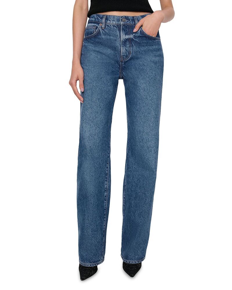リフォーメーション レディース ボトムス デニムパンツ ストレート ジーンズ Reformation Val 90s High Rise Straight Leg Jeans in Pelican