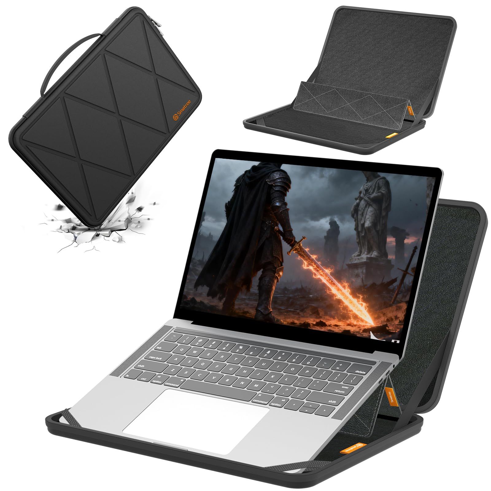 新品 Smatree MS58 ハードプロテクション 14 インチ ノートパソコンスリーブケース 適合機種： DELL Pro Max 14、MSI Summit E14 Flip Evo/Summit E14 Evo、Prestige 14H/14 Evo、