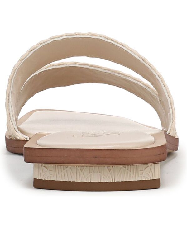 フランコサルト レディース シューズ サンダル Franco Sarto Womens Emilana Open Toe Slide Sandals Linen White Faux Raffia ホ フランコサルト レディース シューズ サンダル Franco Sarto Womens Emilana Open Toe Slide Sandals Linen White Faux Raffia ホ