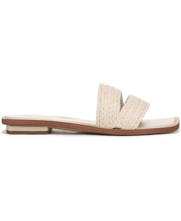 フランコサルト レディース シューズ サンダル Franco Sarto Womens Emilana Open Toe Slide Sandals Linen White Faux Raffia ホ フランコサルト レディース シューズ サンダル Franco Sarto Womens Emilana Open Toe Slide Sandals Linen White Faux Raffia ホ