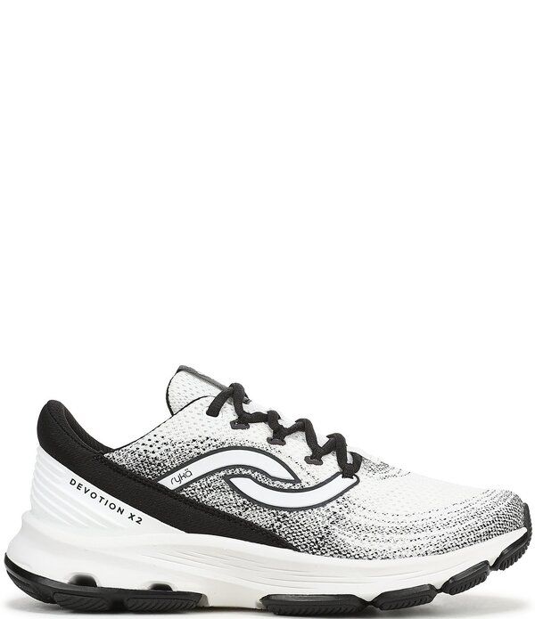 ライカ レディース シューズ スニーカー メッシュ Ryka Womens Devotion X 2 Mesh Fitness Walking Sneakers Brilliant White ホワイ