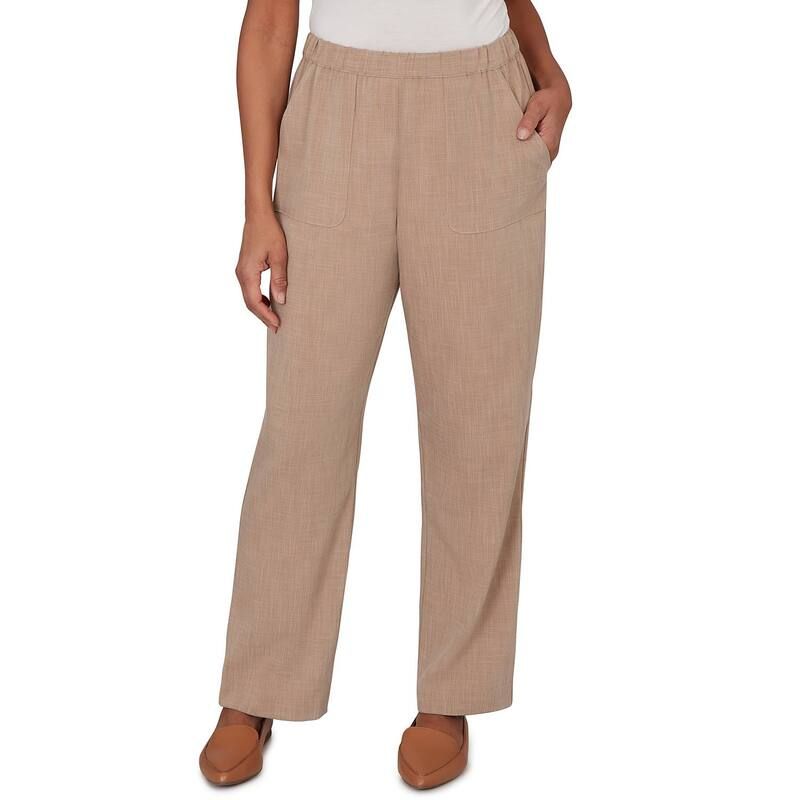 アルフレッド ダナー レディース ボトムス カジュアルパンツ Womens Alfredunner Grand Bazaar Textured Elastic Waist PullOn Pants C