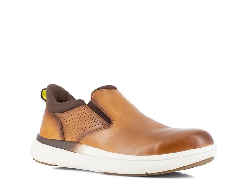 フローシャイム メンズ シューズ スリッポン・ローファー スニーカー Florsheim WorkFleet Work SlipOn Sneaker Mens Brown ブラウン