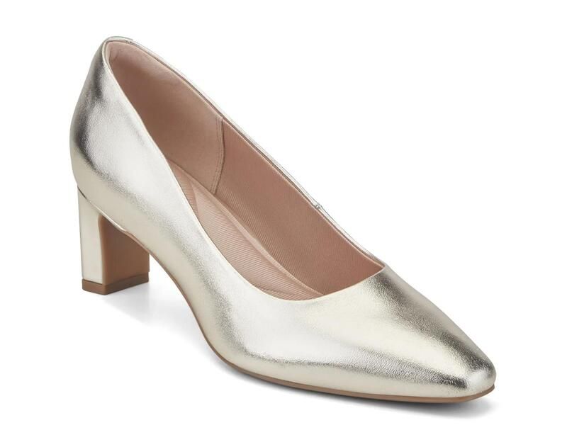 ロックポート レディース シューズ パンプス RockportTotal Motion Merida Pump Gold Metallic ゴールド