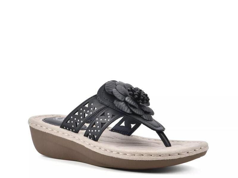 クリフバイホワイトマウンテン レディース シューズ サンダル Cliffs by White MountainCynthia Sandal Navy ネイビー