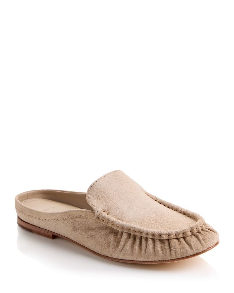 ヴィンス レディース シューズ スリッポン・ローファー Vince Womens Tevin Mule Loafers Dark Clay