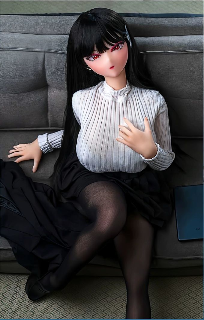 新品未使用 八重神子やえみこ 68cm 二次元風 魔族人形 カスタムドール TPE素材 BJD風 人形本体 着せ替え人形 コレクションドール