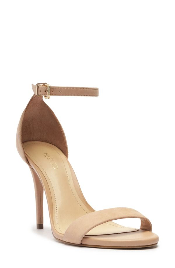 アレッツォ レディース シューズ ヒール サンダル アンクル Arezzo Isabelli Ankle Strap Sandal True Sand サンド