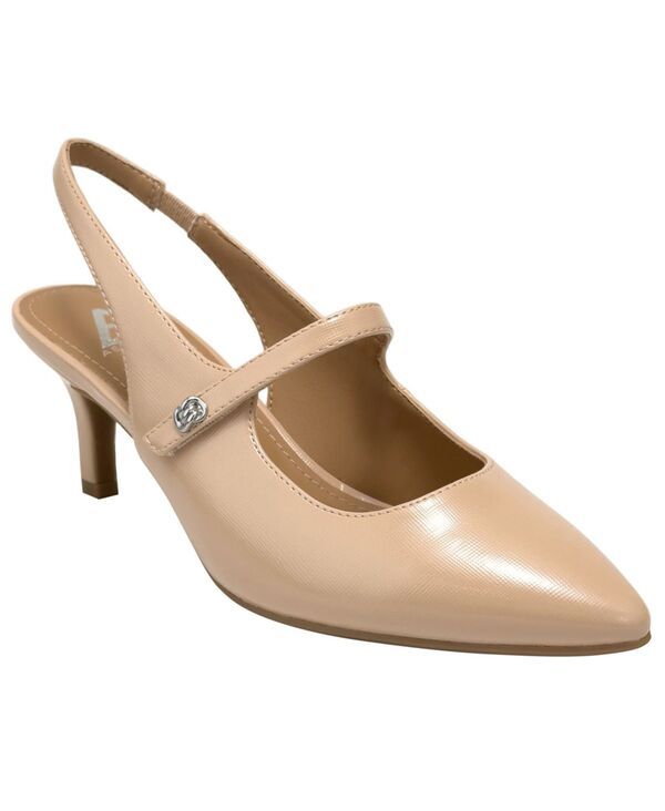 エアロソールズ レディース シューズ パンプス Aerosoles Womens Lyla Slingback Dress Pumps Beige Bisque Faux Patent ベージュ