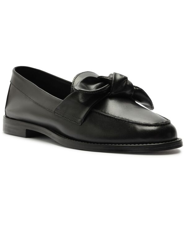 アレッツォ レディース シューズ スリッポン・ローファー Arezzo Womens Cassidy Round Toe Loafers Black ブラック