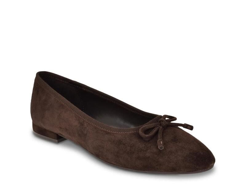 カルバンクライン レディース シューズ パンプス Calvin KleinCyrie Ballet Flat Dark Brown ブラウン