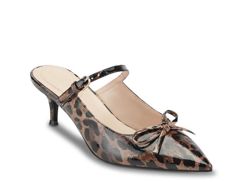 バンドリーノ レディース シューズ サンダル BandolinoAmoss Mary Jane Mule Brown Leopard Print ブラウン
