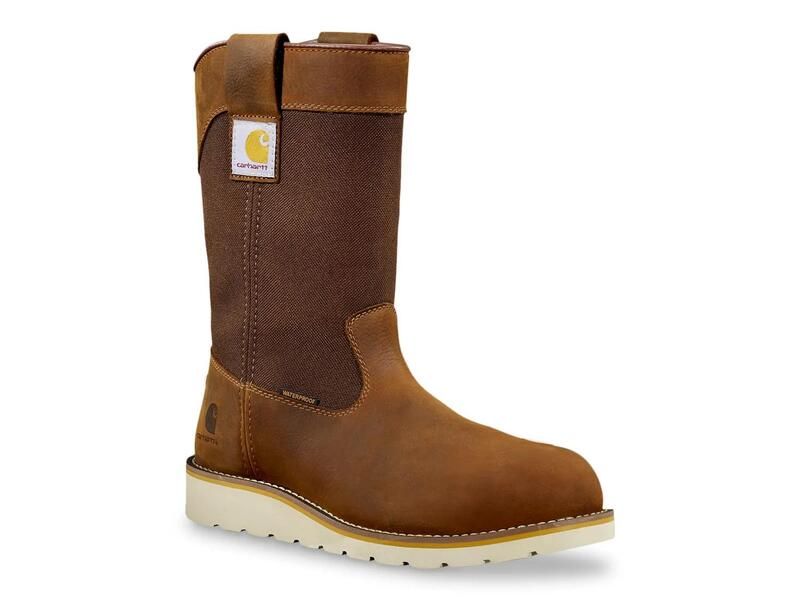 カーハート メンズ シューズ ブーツ・レインブーツ CarharttWellington 10 Waterproof Wedge Work Boot Mens Dark Brown ブラウン