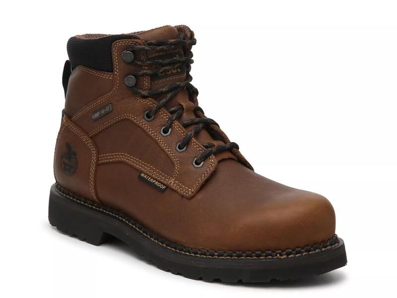 ジョージブーツ メンズ シューズ ブーツ・レインブーツ Georgia BootGeorgiant Revamp Work Boot Brown ブラウン