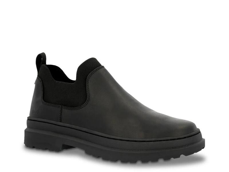 ジョージブーツ メンズ シューズ スリッポン・ローファー Georgia BootRomeo Superlyte Work SlipOn Mens Black ブラック