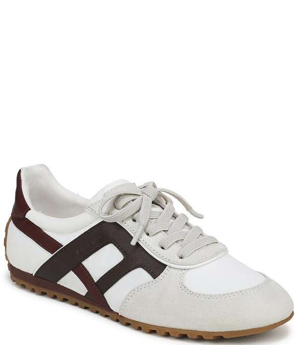 フランコサルト レディース シューズ スニーカー ナイロン レース Franco Sarto Raquel Nylon Lace Up Sneakers White ホワイト