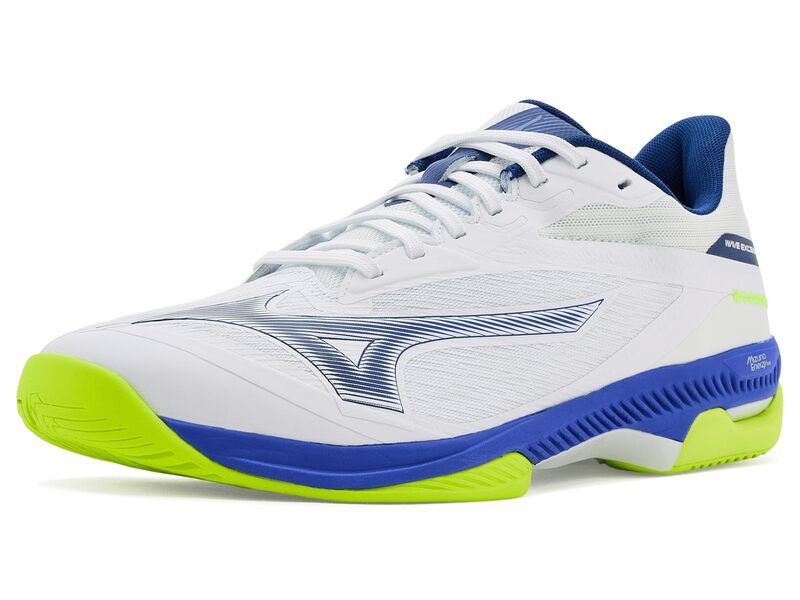 ミズノ メンズ シューズ スニーカー Mizuno Wavexceed Court AC WhiteDazzling ホワイト