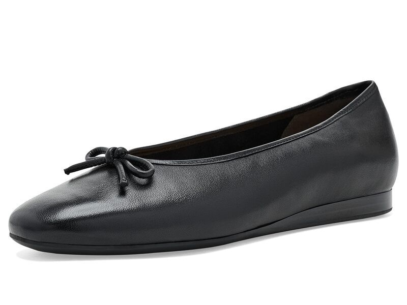 バイオニック レディース シューズ サンダル Vionic Larissa Black Nappa Lea ブラック
