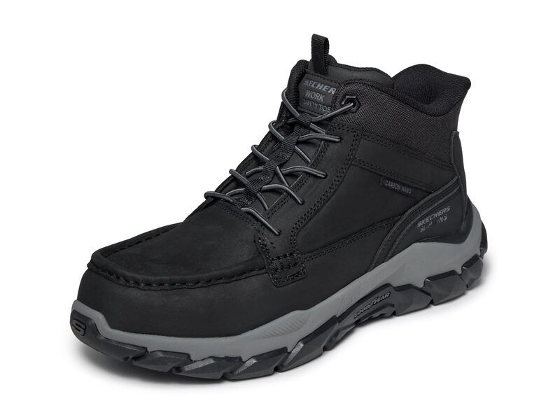 スケッチャーズ メンズ シューズ ブーツ・レインブーツ Skechers Work Santoro Carbonano Comp Toe Boot Black ブラック