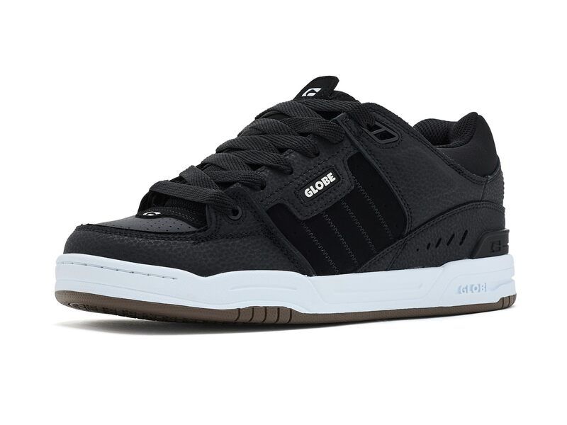 グローブ メンズ シューズ スニーカー Globe Fusion BlackWhiteGum ホワイト