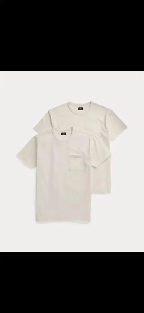 RRA ダブルアールエル ガーメントダイイング トゥパック 白 ポケット 半袖 XL