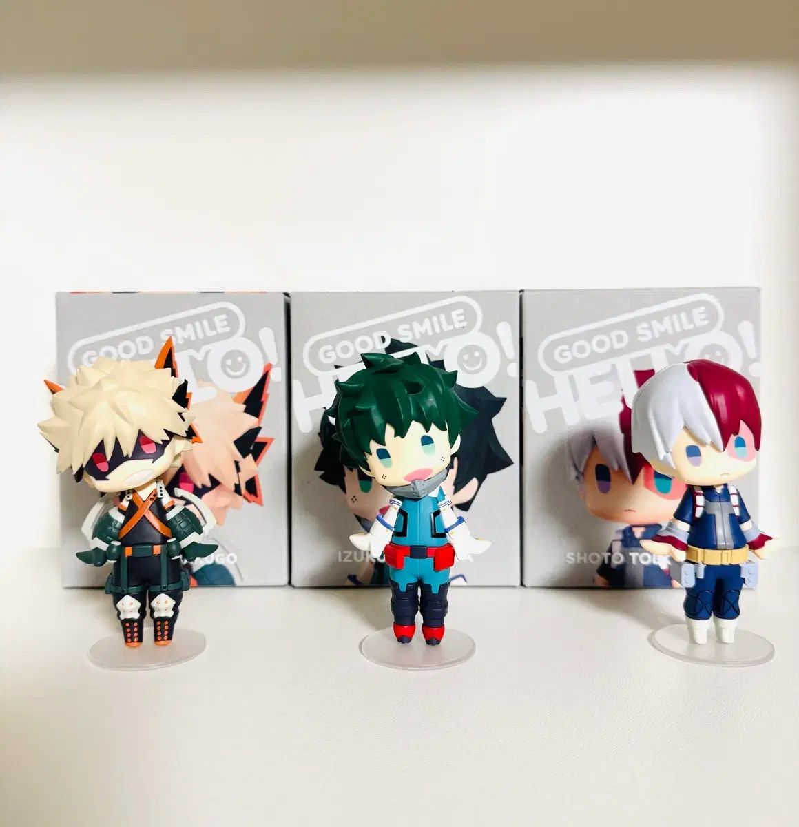 グッドスマイルカンパニー 僕のヒーローアカデミア ヒロアカ 新緑三人組 フィギュア