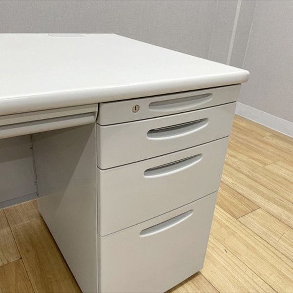 片袖デスク 4段袖 SD-V 事務机 オフィスデスク スチールデスク ワーク
