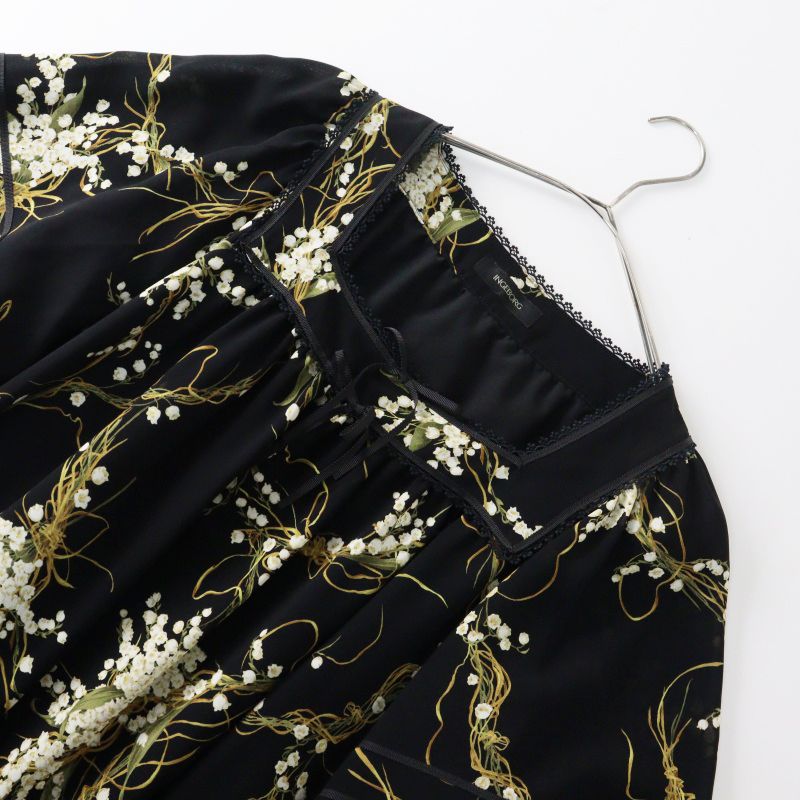 美品 Archive インゲボルグ INGEBORG すずらんプリントワンピース