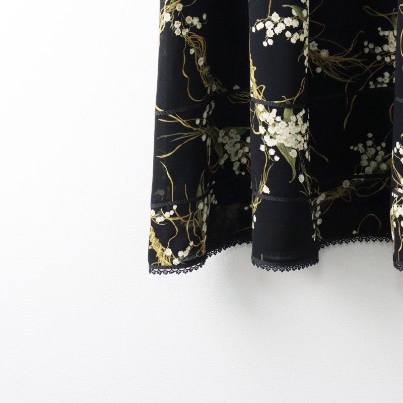 美品 Archive インゲボルグ INGEBORG すずらんプリントワンピース
