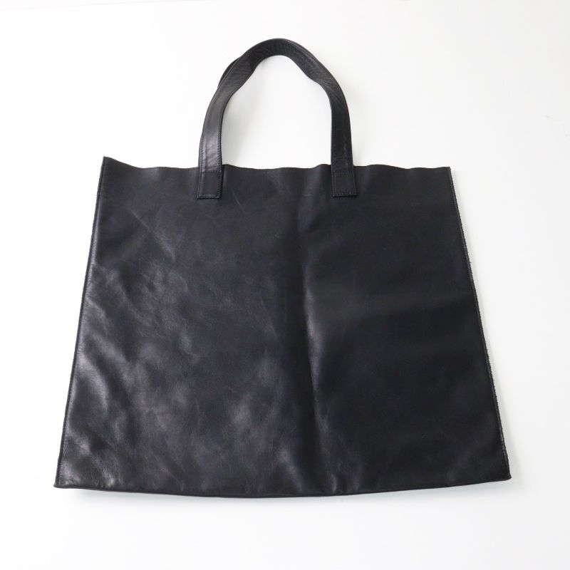 MARGARET HOWELL レザートートバッグ マーガレットハウエル MARGARET HOWELL ロゴ型押し レザートートバッグ
