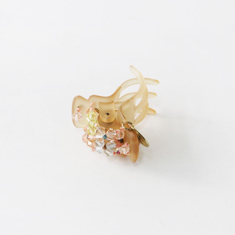 コンプレックスビズ Complex Biz ビーズ使い ミニヘアクリップ