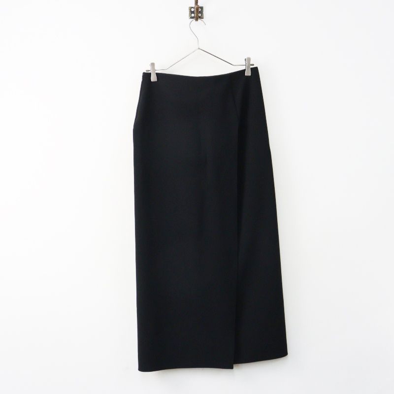 【新品タグ付き】アパルトモン Lisiere ロングスカート 黒 アパルトモン L'Appartement Lisiere Back Slit LONG スカート