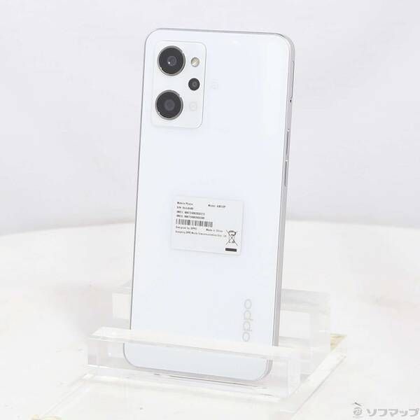 中古 OPPO Reno9 A 128GB ムーンホワイト SIMフリー - メルカリ
