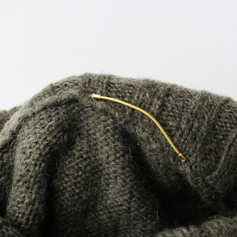 アパルトモン l'appartement タートルネック ニットカシミア アパルトモン L'Appartement タートルネック Knit ワンピース＼カーキ