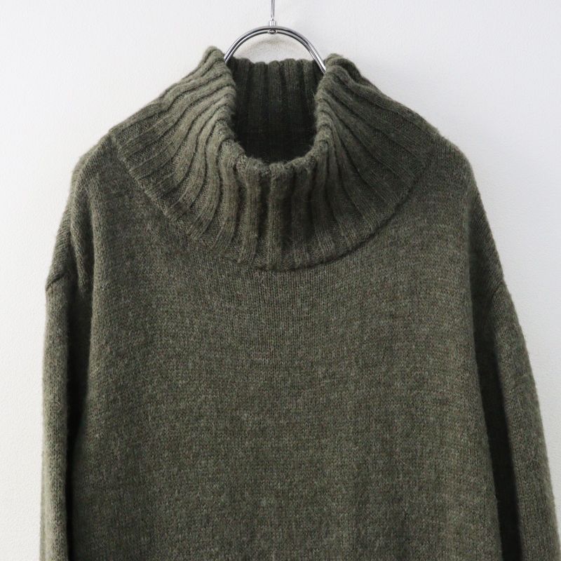 アパルトモン l'appartement タートルネック ニットカシミア アパルトモン L'Appartement タートルネック Knit ワンピース＼カーキ