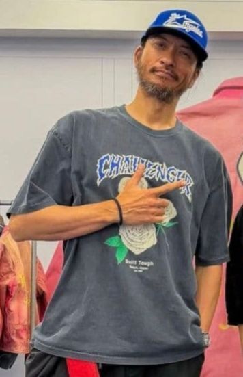 美品26SS CHALLENGER チャレンジャー ROSE TEE ローズ Tシャツ 半袖