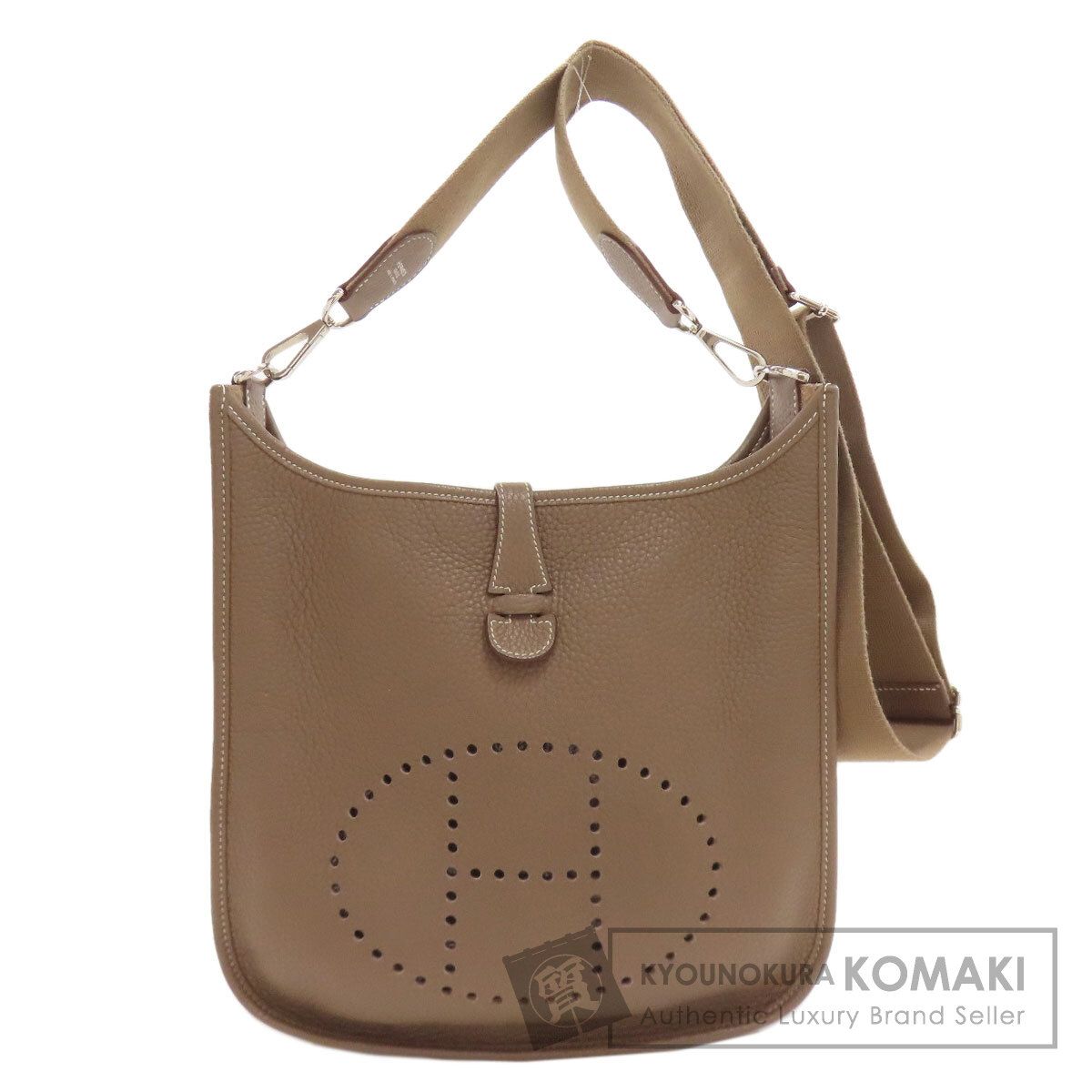 HERMES エルメス エブリン3 PM エトープ シルバー金具 ショルダーバッグ トリヨン レディース [中古]