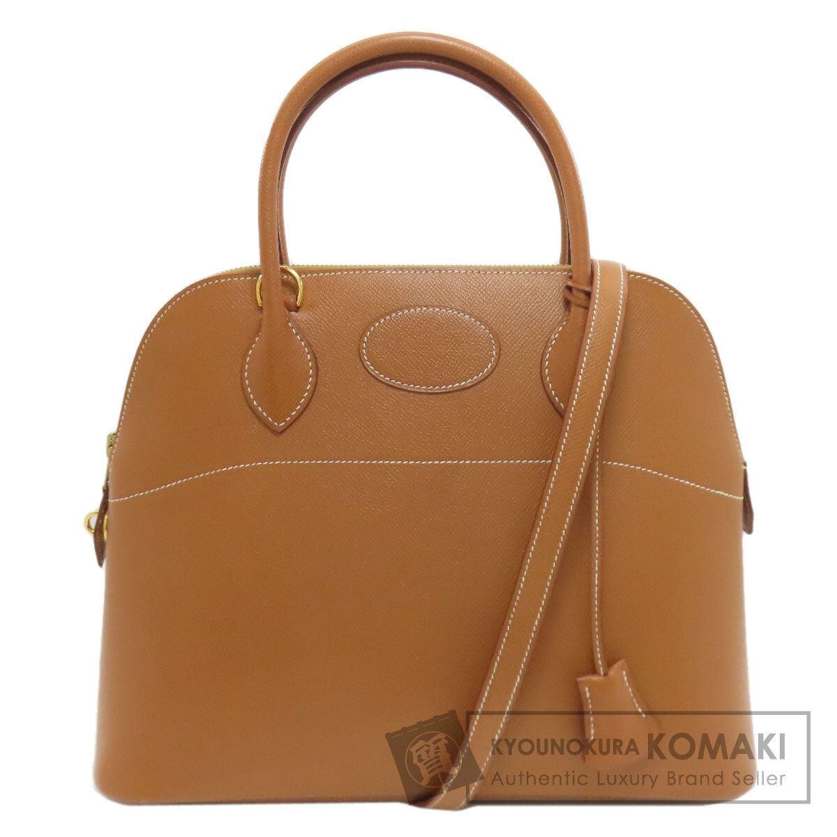 HERMES エルメス ボリード31 ゴールド ゴールド金具 ハンドバッグ エプソン レディース [中古]