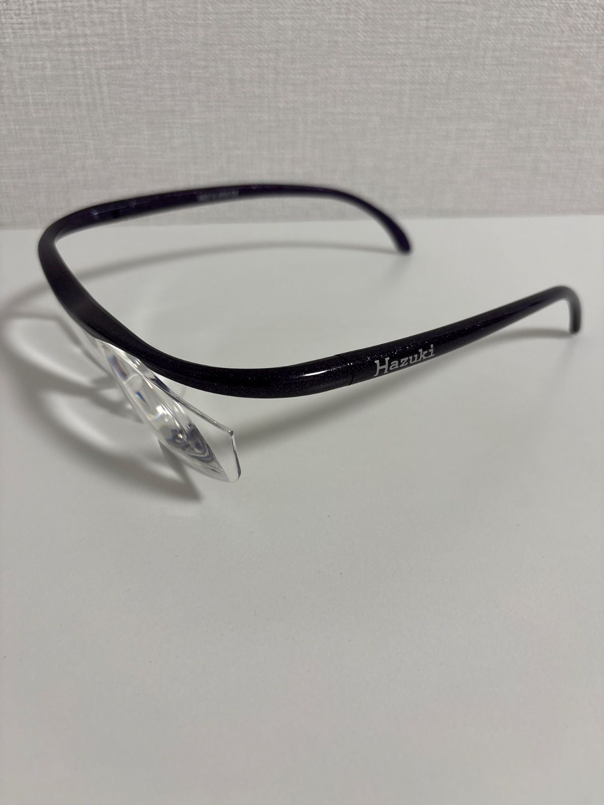Hazuki ルーペ ラージ 紫 パープル ラメ入り 専用ケース付き 度数不明