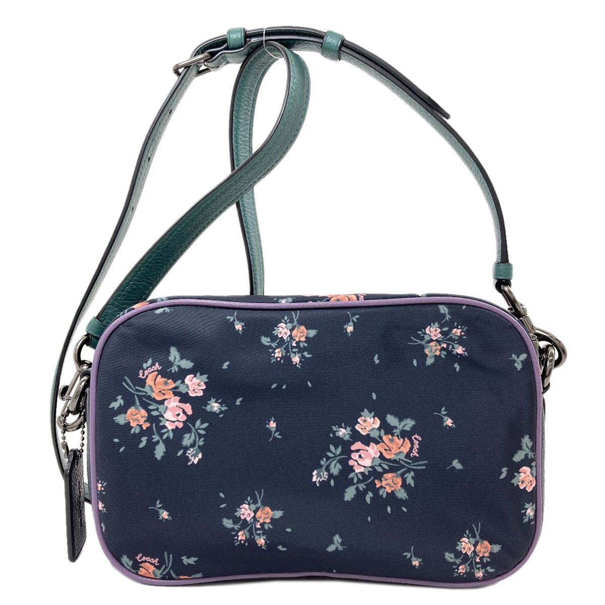レディース Coach フラワーモチーフ ショルダーバッグ