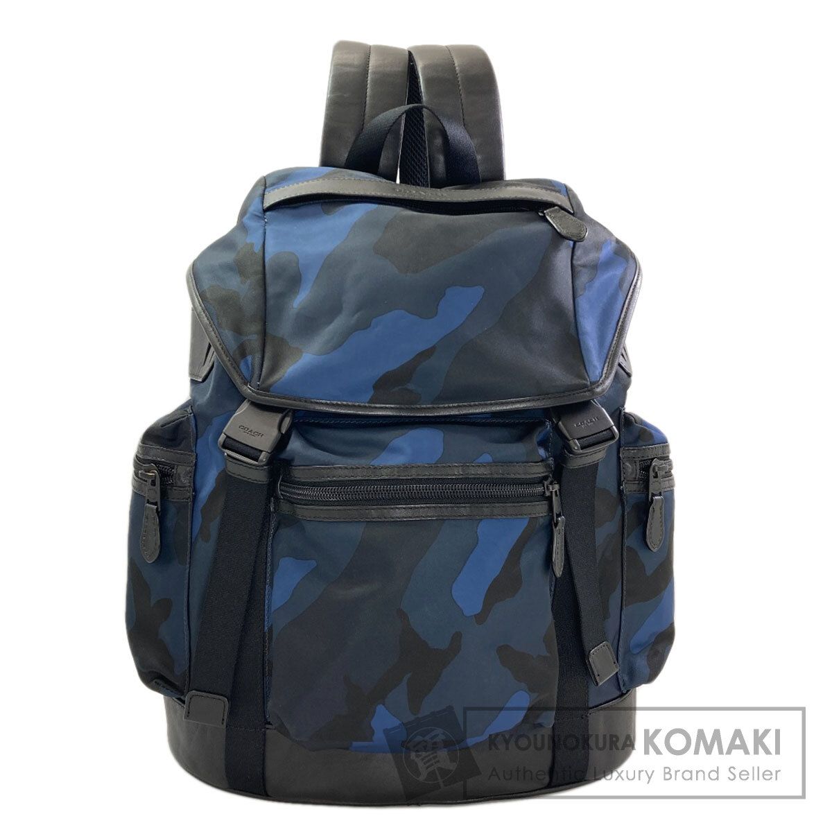 COACH コーチ F54783 カモフラージュ柄 リュック・デイパック ナイロン レディース [中古]