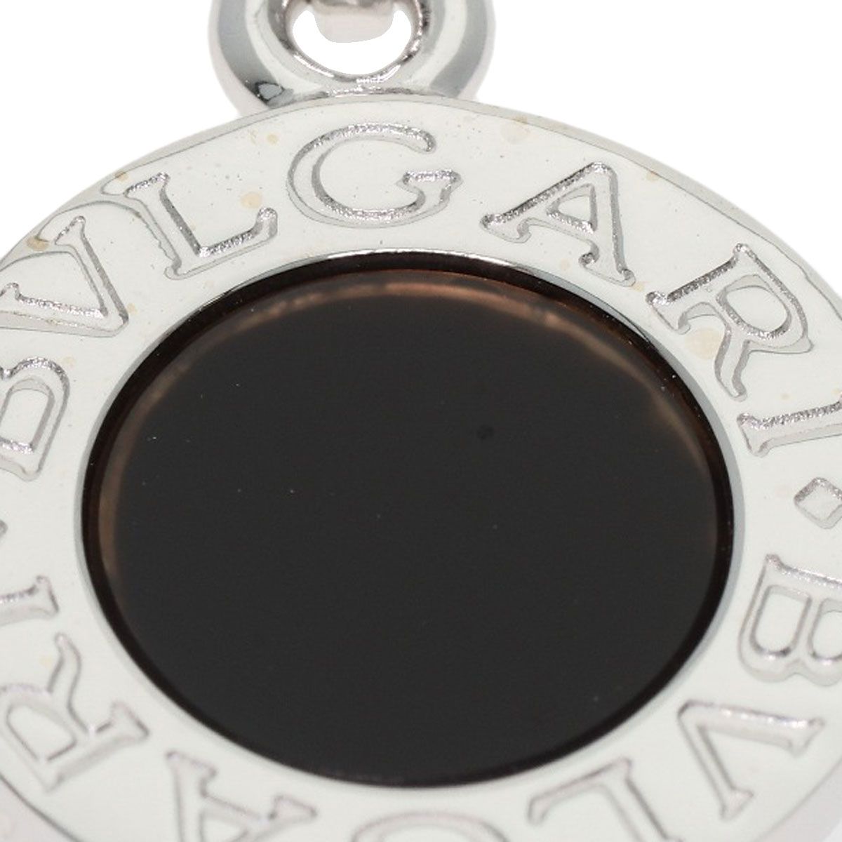 BVLGARI ブルガリ ブルガリブルガリ オニキス チャーム ペンダント 