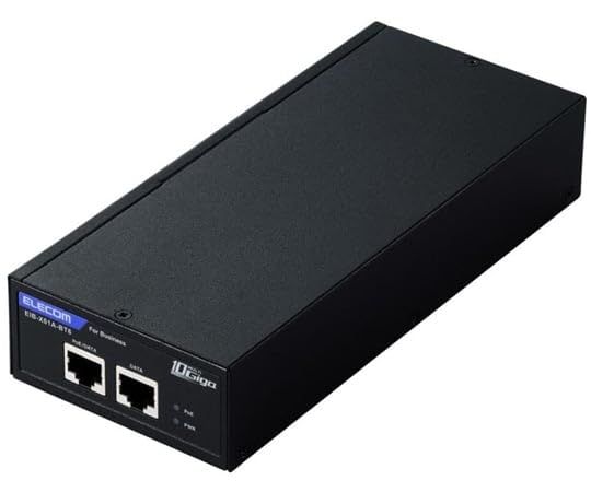 新品 エレコム 法人向けPoEインジェクター 802.3af/at/bt準拠 PoE++ 最大60W供給 1個 EIB-X01A-BT6