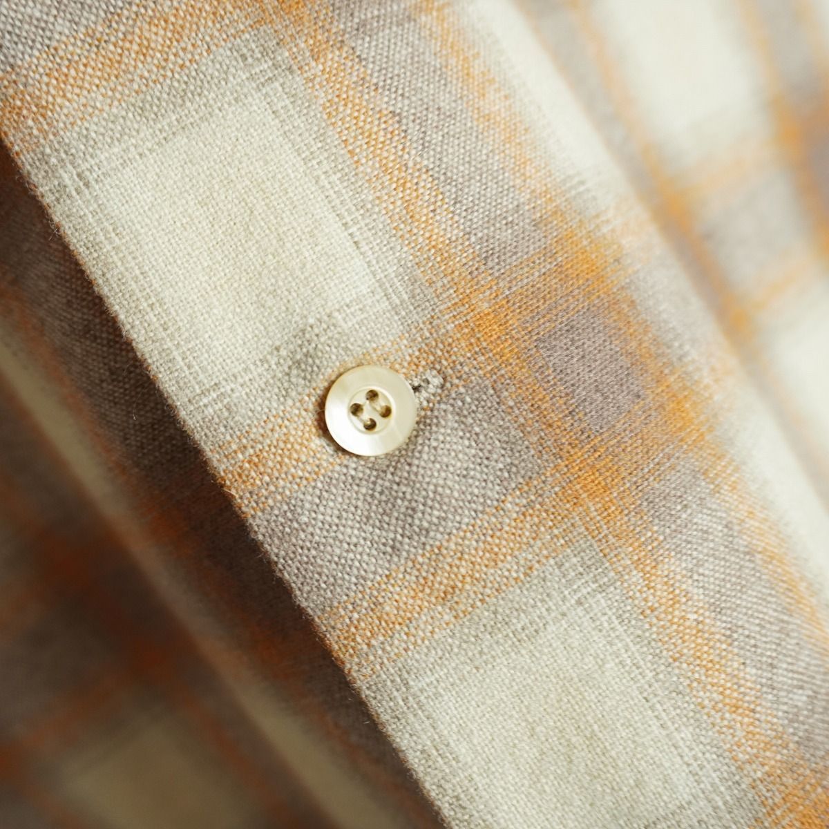 美品24AW SUBCULTURE サブカルチャー WOOL CHECK SHIRT 長袖 ウール