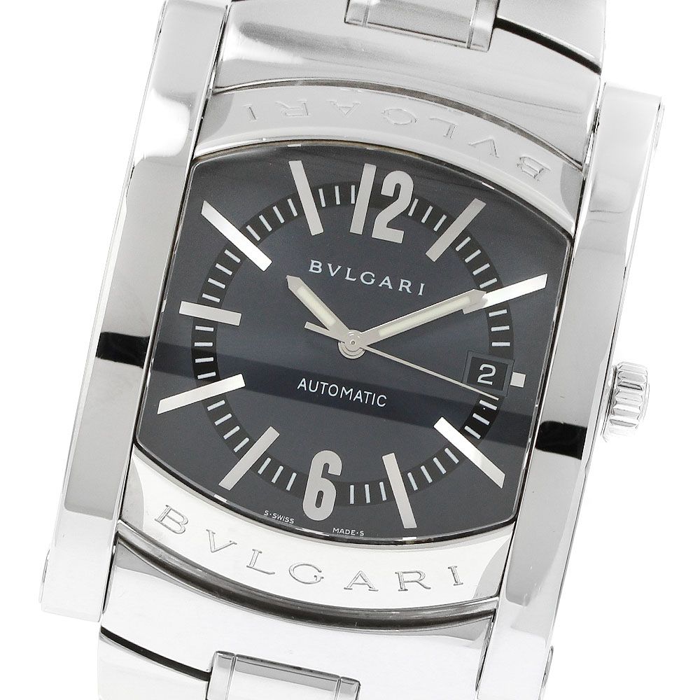 ブルガリ BVLGARI AA48S アショーマ デイト 自動巻き メンズ _957112 92,180円