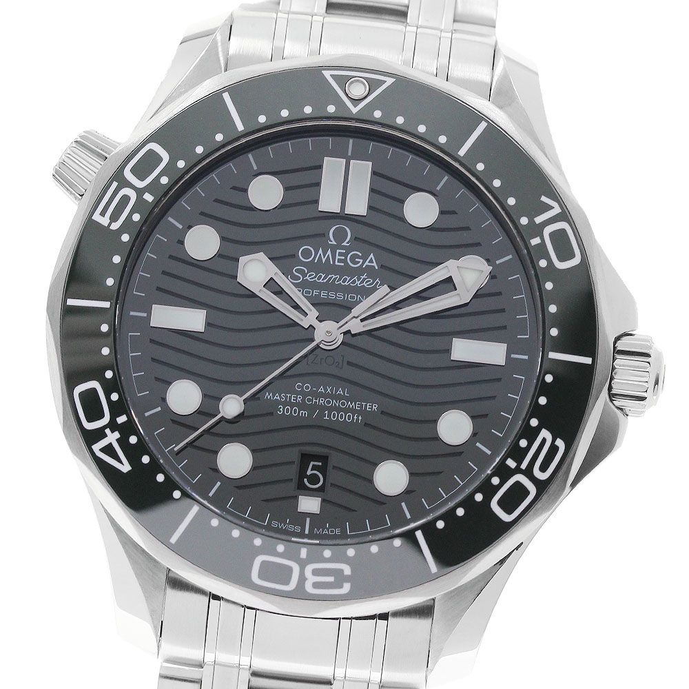 オメガ OMEGA 210.30.42.20.10.001 シーマスター ダイバー300M マスタークロノメーター 自動巻き メンズ 美品 保証書付き_960991