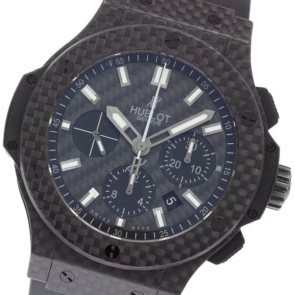 ウブロ HUBLOT 301.QX.1724.RX ビッグバン オールカーボン クロノグラフ 自動巻き メンズ 保証書付き_964264