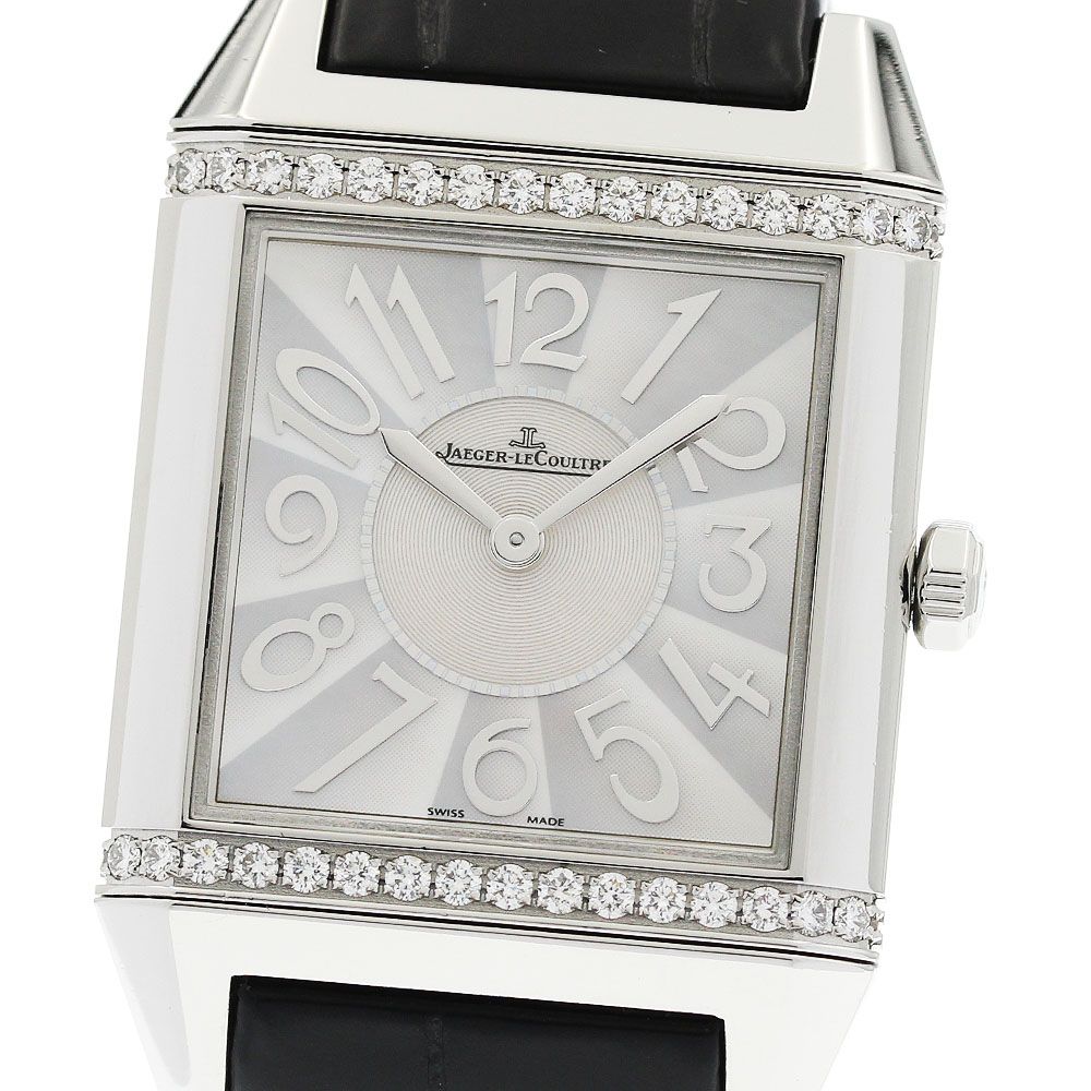 ジャガー・ルクルト JAEGER-LECOULTRE Q7038493/234.8.4 レベルソ スクアドラ レディ ダイヤベゼル クォーツ レディース 保証書付き_933132