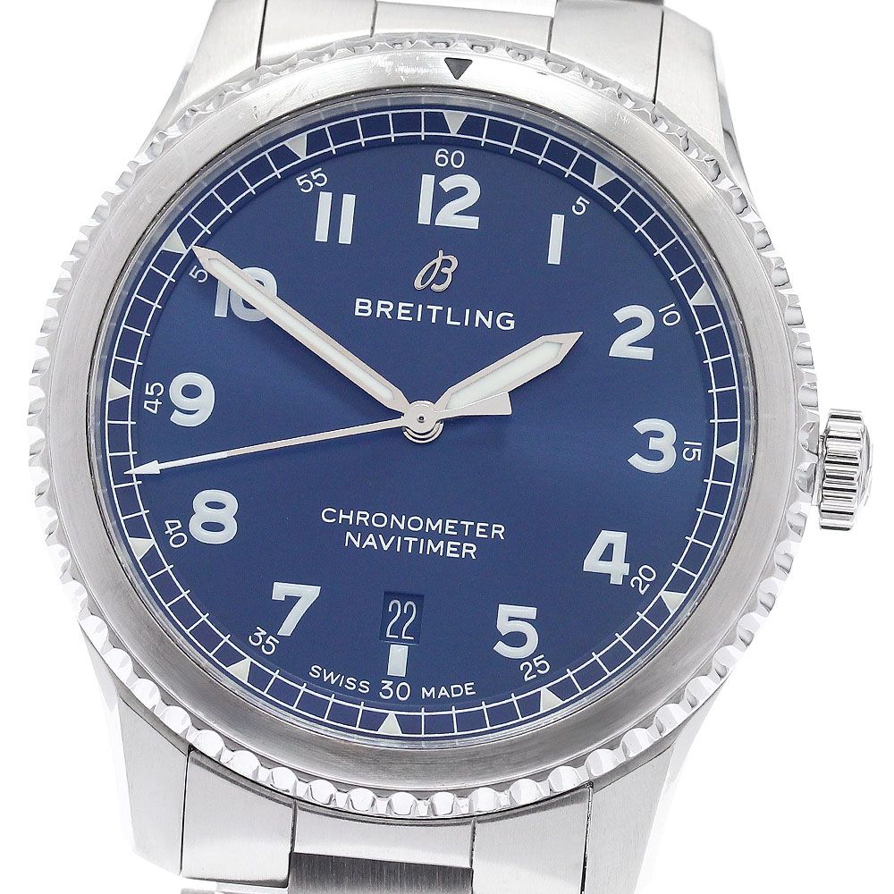 ブライトリング BREITLING A17314 ナビタイマー8 デイト 自動巻き メンズ 箱・保証書付き_961898