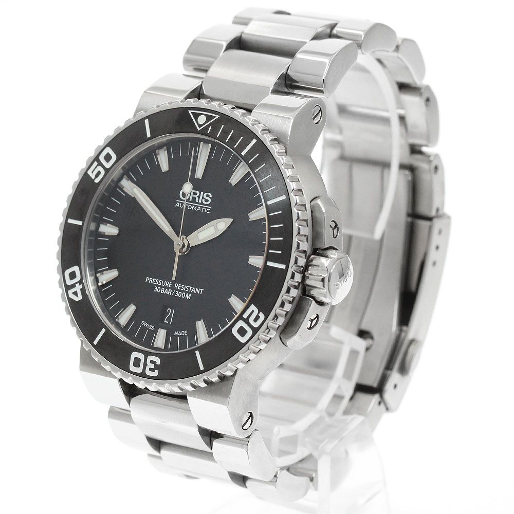 オリス ORIS 01 733 7653 4154-07 8 26 01PEB アクイス デイト 自動